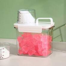 1pc/3pcs Laundry Detergent Storage Box - Multifunctional Storage Box For Laundry Powder, Beads Etc. - Suitable For Kitchen, Bathroom, Home Organization - Great Gift For Holidays, Laundry Organization Helper - Multicolor - View 13