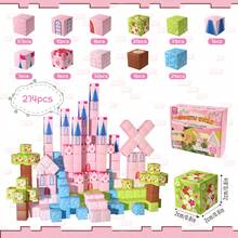 48/127/214pcsMagnetic Building Blocks - Cubes Construction Toys, STEM Sensory Toys,Magnetic Cubes Stacking Set For Boys & Girls Ages 3+, Educational Magnetic Tiles To Develop STEM Skills & Creativity, Great For Parent-Child Interaction, Birthday & Holiday Gifts - 彩色 - 查看 10