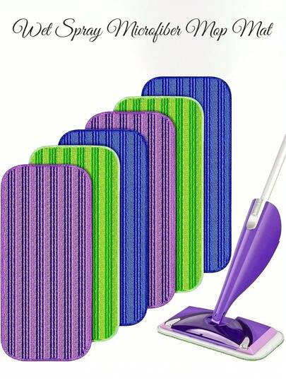 Miếng lau nhà bằng sợi microfiber siêu thấm hút, có thể tái sử dụng, khả năng thấm hút cao, loại bỏ lông thú cưng, hút bụi bẩn, phụ kiện vệ sinh.