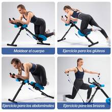 MERACH Abdominal Trainer, Home Abdominal Muscle Trainer, Multifunctional Training Device For Full Body Workout - Black - View 2