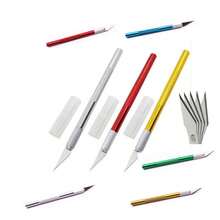 蜡雕刀套装，雕塑刀片套装，蜡陶粘土雕塑雕刻工具，珠宝工具，雕刻工艺刀，DIY维修手册工具 - 彩色 - 查看 6