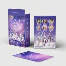 每盒92件（60张LOMO卡+32张贴纸），K-POP粉丝周边，SKZ限量版粉丝商品，照片卡，贴纸，节日礼物 - 彩色 - 查看 6