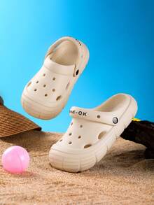 Summer EVA Lightweight Anti-Collision Anti-Slip Durable Casual Outdoor Beach Sandals - Beige - View 8