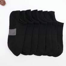 6 pares de calcetines deportivos multicolor para mujeres, calcetines blancos adecuados para deportes, ciclismo, fitness y ocio, calcetines de ciclismo | Moda sutil | Fibra elástica cómoda, calcetines de tobillo lindos - Multicolor - Ver 9