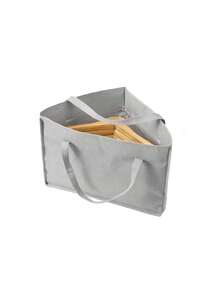 1pc Clothes Hanger Storage Bag, Triangular Design With Bottom Support Pad, For Home Wardrobe Organization