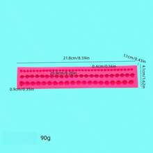 1pc Pearl Shaped Silicone Baking Mold - Pink - View 2