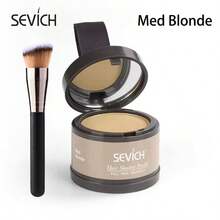 SEVICH Hair Shadow Powder,Natural Shadow Effect - Rapidly Covers Grey Roots, Long-Lasting, Effortless Beauty Solution For Normal Hair Types - Medium Blonde - View 10