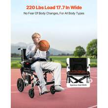 Scooter de mobilité - 220 lbs 17,5 Zoll Nicht Verstellbar - Voir 6