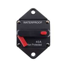 20-200A Circuit Breaker, 12V-48V DC Fuse Inverter With Manual Reset Button, Suitable For Automotive, Truck, RV, Boat, Panel Mount - Fuse Switch - View 23