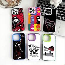 Funda de teléfono Comics Emily The Strange para Apple 11 12 13 14 15 16 17 Pro Max Plus, cubierta protectora con revestimiento - z7 - Ver 1