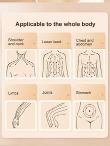 Alat Pijat Gua Sha Elektrik Isi Ulang, 9 Tingkat Intensitas yang Dapat Diatur, Dengan Alas Pemanas, Bola Baja Geser, dan Layar LCD, Cocok untuk Pijat di Rumah, Punggung, Lengan, Kaki, dan Pijat Bekam Seluruh Tubuh - MultiWarna - View 5