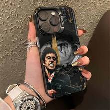 Funda de teléfono a prueba de golpes de con diseño personalizado de billete de dólar estadounidense de superhéroe, compatible con iPhone 17, 17 Pro Max, 17 Air, 16, 16 Plus, 15, 14, 13, 12, 11, XS, XR, X, 7, 8 Plus, Pro Max, Mini, 13 Pro Max, 16 Pro Max y Galaxy S22, S21, A33 5G, A12, A15, A23, A52 5G, adecuado como regalo para hombres y mujeres - Negro - Ver 3