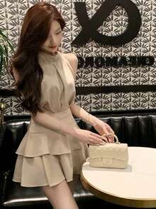 Apricot Two Piece Set