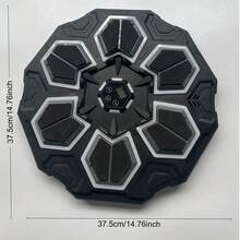 1 Set Smart Boxing Machine, Children Boys Fitness Toy, LED Lights + Bluetooth Music + Counter, Adjustable Height, Wall-Mounted Punching Bag, 5 Difficulty Modes, Parent-Child Interactive Game, Home Fitness Equipment, Birthday/Children's Day/Christmas/Party Gift For Ages 3+ - Multicolor - View 8