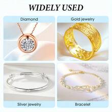 2pcs Professional Jewelry Cleaning Solution | Multi-Functional Jewelry Cleaner. Effectively Removes Rust And Oxidation, A Polishing Agent That Enhances The Shine Of Silver And Platinum Jewelry, A Gentle, , And Long-Lasting Cleaning Solution. - Green (2pcs) - View 7