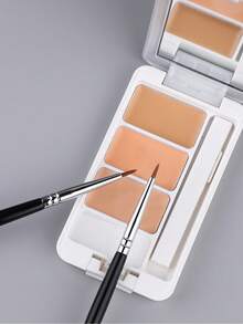 2支/套 精细眼线刷 + 锥形晕染刷，细节眼线刷，遮瑕刷，高光刷，眼部化妆刷，美妆工具，赠品 - 彩色 - 查看 7