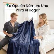 VIOPY Franela ,Cómodo y Cálido Manta Termica, Ligero y Transpirable Todo el Año Blankets,Frazada para Sala,Bebe,Sofa,Pie de Cama,Viaje, Acampada (, Individual (162 * 223cm))(Azul Individual (162*223cm)) - Multicolor - Ver 4