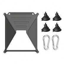 Silicone Protective Case For Starlink Mini Suction Cup Mount Antenna Protector Outdoor Portable Anti-Shake Protective Cover