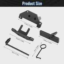 1.2 GDI Engine Timing Tool Kit, Car Engine Timing Tool Set With Camshaft Tool & Tensioning Locking Tool Compatible With PSA Citroen Peugeot Opel 1.2 GDI PureTech, Engine Repair Timing Tool - A - View 3