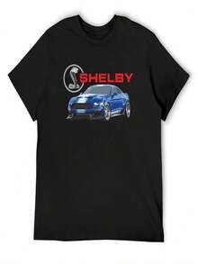 Mustang GT Super Snake Shelby USA T-Shirt - 黑色 - 查看 1