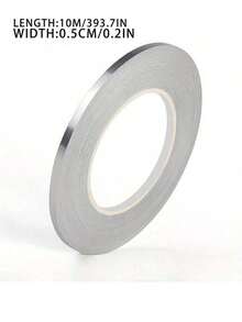 YITAPE 1pc 10m Self-Adhesive Waterproof Wall Sticker, Alloy Color Skirting Line, Tile Gap Edge Sealing Tape For Home Decor,Stickers,Wall Decal, Vinyl Decal For Home Decorations,Spring Decoration Items Refresh Your Home,Rama Decoration Stickers Gifts Birthday Graduation - Multicolor - View 11