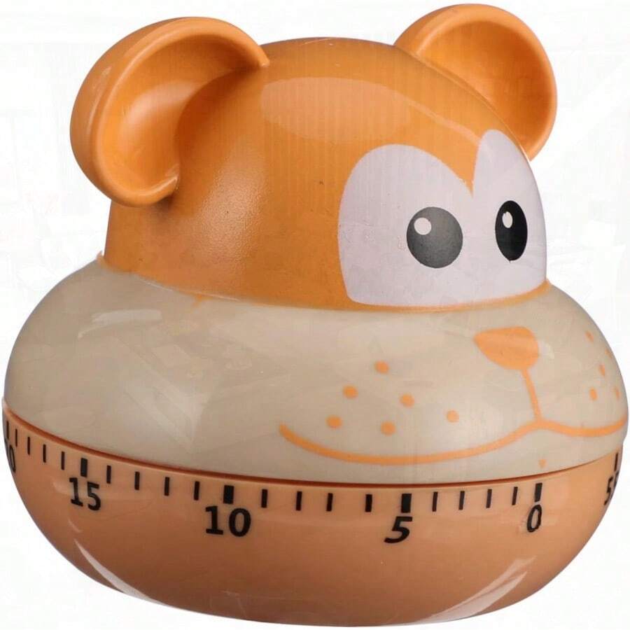 3 Piezas Temporizador mecanico Herramienta de gestión del Temporizador de Juegos Egg Timer mecánico de Cocina es de Cocina el plastico - 3 - Ver 1