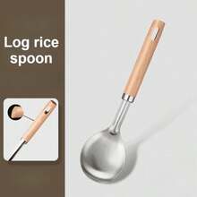 1 Stück/4 Stück Silber Kochset, Edelstahl Kochtopf Spatel Löffel, Bratpfanne Spatel Set, Küchenhelfer & Zubehör, geeignet zum Kochen, Backen, Braten - Verschiedenfarbig - Übersicht 11