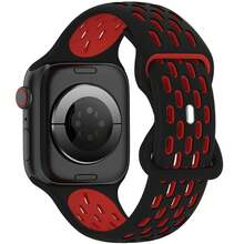 Unbeinst Silicone Bands Compatible With Apple Watch Band 46mm 45mm 44mm 42mm 49mm 41mm 40mm 38mm, Breathable Soft Strap Replacement Wristband Compatible With IWatch Ultra 2 Series 11 10 9 8 7 SE 6 5 4 3 2 1 Men Women