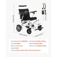 Scooter de mobilité - 300 lbs 20 Zoll Nicht Verstellbar - Voir 7