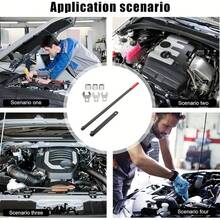 Automotive Belt Tool Set - Pulley Removal Wrench Kit, Car Belt Install Extractor | Engine Repair Socket Kit, Heavy Duty Serpentine Wrench Tool, With 3/8 Inch Square Drive And 13 14 15 16 18mm Crowfoot Wrenches, For Trucks, Sedans, Workshop Garage Mechanics - A - View 12