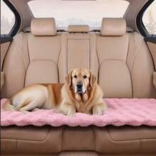 Cama de perro de felpa gruesa para todo el año, adecuada para perros pequeños, medianos y grandes - Protector de asiento de coche duradero y alfombra de viaje - Multicolor - Ver 6