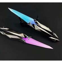 无畏契约蝴蝶瓦莱兰特折叠蝴蝶剑玩具 - 创意收藏品 - 彩色 - 查看 5