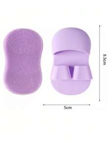 Silicone Nose Pore Cleansing Brush, Soft Hair Facial Cleansing Brush, Gentle Skin Care Finger Brush, Blackhead Makeup Brush