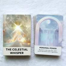 天籁低语神谕卡，柔光神谕卡，用于个人指引和内在认知，12x8厘米/4.72x3.15英寸，塔罗牌 - 彩色 - 查看 4
