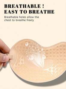 2 Pairs Strapless Invisible Push-Up Bras, Backless Seamless Bras, Suitable For Dresses And Gowns, Mango-Shaped Bras, Lingerie And Nipple Covers