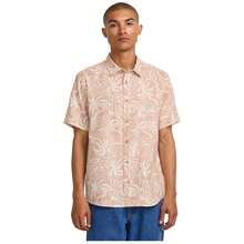 RVCA Shirt AVYWT00500-PAL For Man In Color Beige - بيج - مشاهدة 1