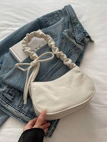 2026 modische Wolken-plissierte Shopper Umhängetasche