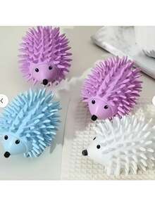 1/2/4个装可重复使用的可爱刺猬洗衣球，高效去污除毛，适用于洗衣机和烘干机，防皱防粘，是让衣物柔软洁净的必备洗衣配件。 - 彩色 - 查看 13