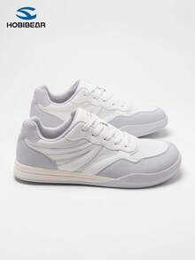 HOBIBEAR 1双男女通用舒适透气网面赤足鞋，女士特宽鞋型，橡胶防滑外底，零落差训练徒步鞋 - 淡紫色 - 查看 5