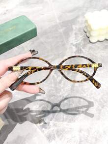 1 件女士方形全框黑色眼镜，男士眼镜，适合办公室、学校、时尚配饰 - 無色 - 查看 8