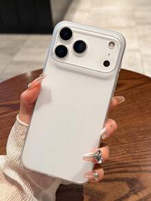 Ultra-Thin Matte Transparent Phone Case Compatible With IPhone 17 Pro Max/17 Pro/17/16 Pro Max/16/16 Pro/16 Plus/15/15 Pro Max/15 Pro/15 Plus/11/12/13/14 Pro Max/12 Pro/12 Pro Max/13 Pro/13 Pro Max/14 Pro/14 Pro Max/14 Plus, Hard Shell, Lightweight - Transparent - Hard Shell Ultra-thin - View 3