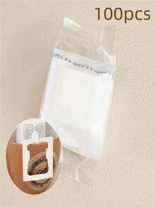 20/40/50/100pcs Portable Hanging Ear Coffee Filter Bag - Disposable Drip Coffee Filters For Travel, Camping, Home, Office - Compatible With Various Coffee Cups/ Utensils, Camping Essentials, Home Brewing, Easytouse Design, Compact Design, Highquality Paper