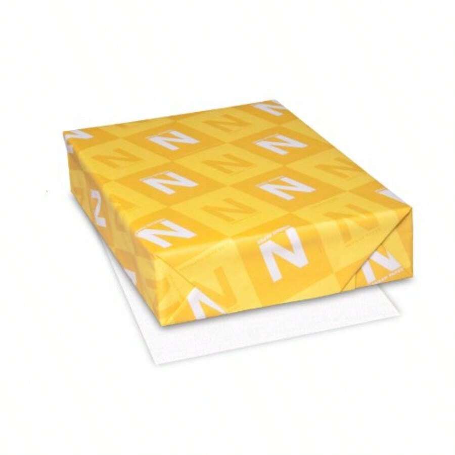 Neenah Royal Sundance Linen Writing Paper 8.5" x 11" 24 lb 89 gsm Bright White 96 Brightness 500 Sheets 75061 - Blancobrillante - Ver 1