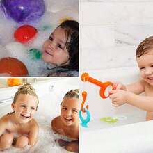 Qiilu Bandeja de Baño Expandible para bañera: lo último en Almacenamiento de Baño Ajustable para Juguetes y Accesorios WHITE - Blanco - Ver 2