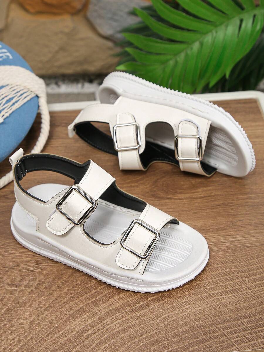 2026 New Styles Of Children's Flat Sandals, Beach Sandals, Super Soft Rubber Soles, Beach Shoes, Camping Shoes