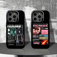 Funda para teléfono 17,16,15,14,13,12,11,Pro,Max,Plus, negra mate a prueba de golpes H-Humbe Esencia Cover - z1 - Ver 1