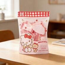 Miniso Sanrio Hello Kitty Disposable Compressed Towels (25 Pcs): Portable Individual Packaging, Skin-Friendly Non-Woven Fabric, Travel/Business Trip & Daily Cleaning Water-Absorbent Towels(1 PC) - White - View 1