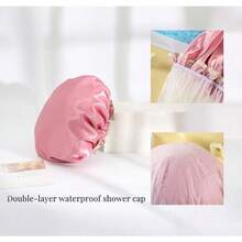 Shower Caps - PurplePinkGreenGold - View 4