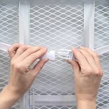 Westex Fancy Circles - Funda y Almohadilla para Tabla de Planchar Resistente Acolchado Grueso de 3 Capas Resistente a Las Manchas Falda elástica Cierre de Clic para Cerrar 15 x 54 Pulgadas Tabla - Ib0305a - Ver 7