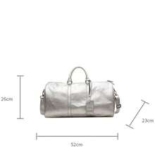 Travel Duffel Bags - Silver - View 9
